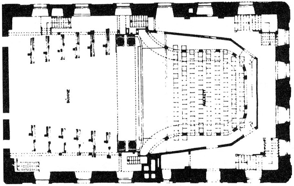 Ludwigsburg Palace theatre stage flats